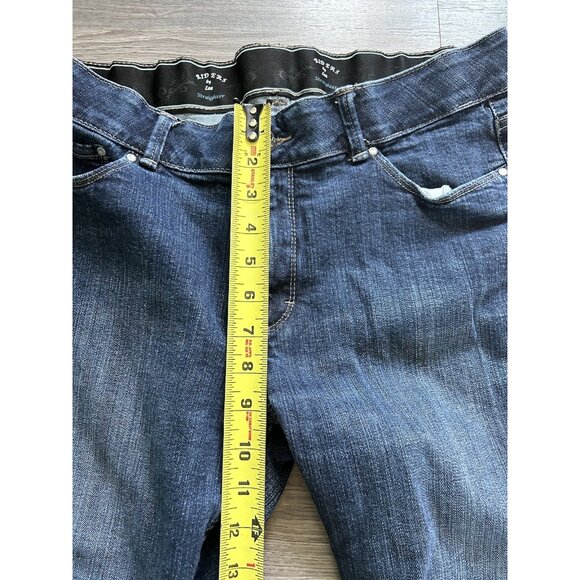 Riders By Lee Mid Rise Straight  Leg Womens Jeans Size 14/32 Blue Medium Wash - Picture 5 of 7